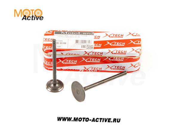 Клапаны (компл. 2шт) 4T двиг. 162FMJ (CG150D) X-TECH