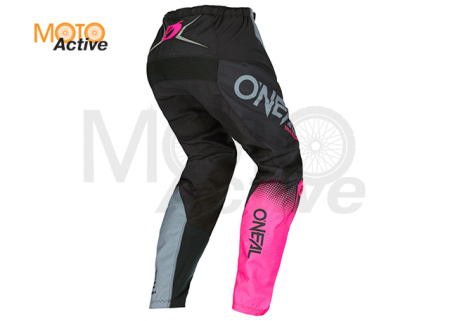 Штаны кросс-эндуро O'NEAL Element Racewear V.22, женские, черно-серые