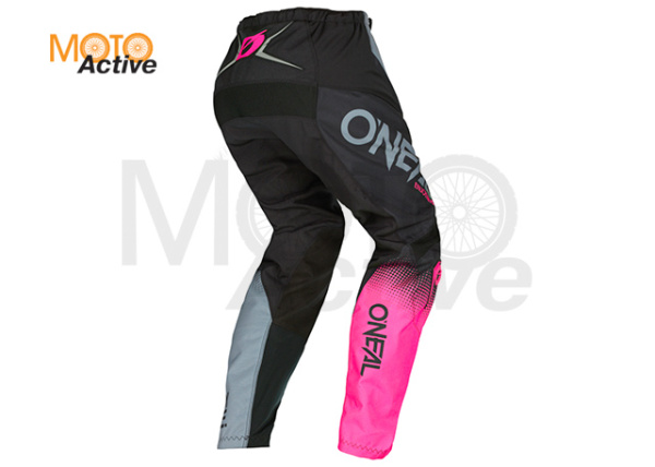 Штаны кросс-эндуро O'NEAL Element Racewear V.22, женские, черно-серые