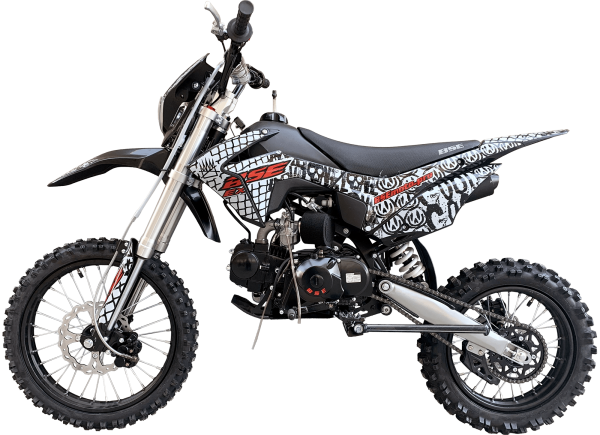 Питбайк BSE EX-125e 14/12 Max13 White Red Питбайк BSE EX-125e 14/12 Max13 White Red