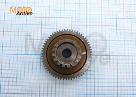 Шестерня промежуточная электростартера большая ZS174MN-3, без пальца
