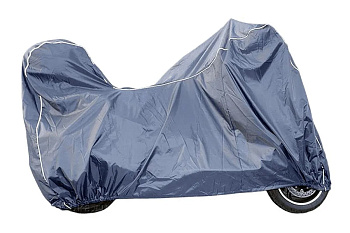 Чехол для мототехники REXWEAR разм. L (210x145x125) серый для скутера с кофром 218283