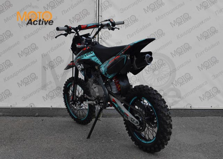 Питбайк Regulmoto SEVEN MEDALIST 17/14 (черный/синий)