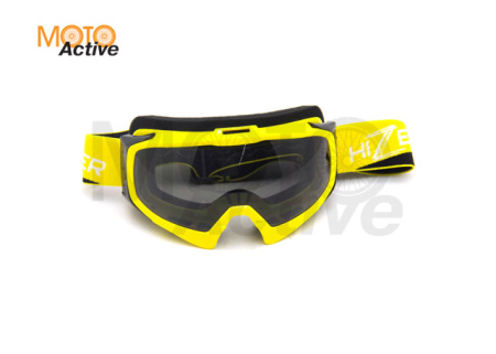 Очки Мотокросс HIZER #12 (желтые)