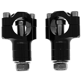 Стойки руля IGP 1-1/8 28,6мм CNC (Черный)