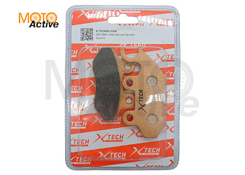 Колодки тормозные дисковые (#14) Х-TECH полуметаллические