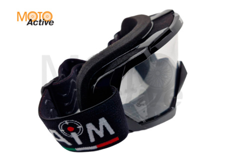 Очки кроссовые AiM 634-100 Black Glossy