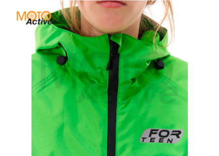 Комплект дождевой (куртка, брюки) EVO FOR TEEN GREEN (мембрана)