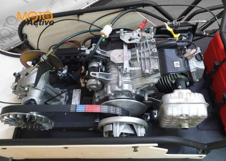 Мотобуксировщик Baltmotors Snowdog Twin Track Z620