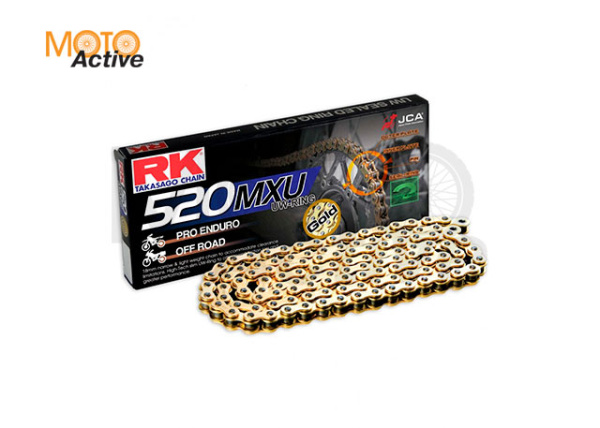 Цепь для мотоцикла RK Japan 520MXU-120GB