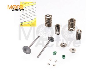 Клапаны (пара, в сборе) 4T CG150 (L-92mm) "BEEZMOTO"