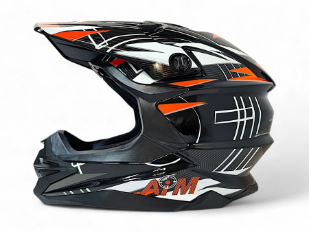 Шлем AiM JK803S Orange/Black