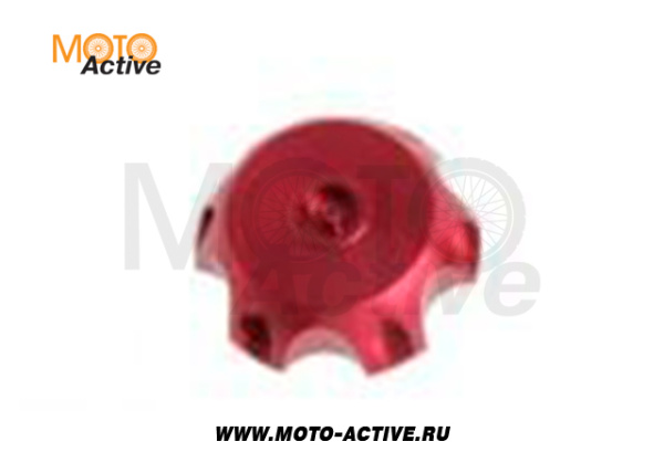 Крышка топливного бака алюминиевая d-48,5 мм SM-PARTS красная