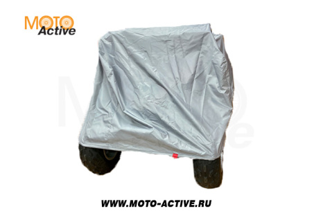 Чехол для квадроцикла ОКСФОРД 240 разм. M (средний) черный с серым WildTrack