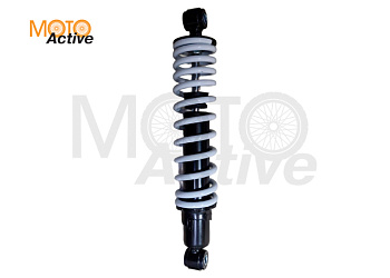 Амортизатор задний масл. ATV 110-125 (335 мм, Ø10/10мм, регулируемый, белый)