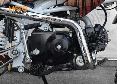 Питбайк  BSE EVO 110e Samurai SA - 14/12 (Полуавтомат КПП)