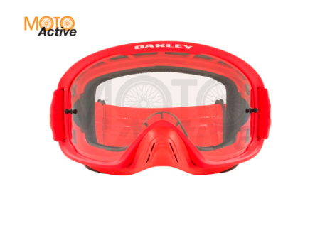 Очки для мотокросса OAKLEY O-Frame 2.0 PRO MX красные/прозрачная