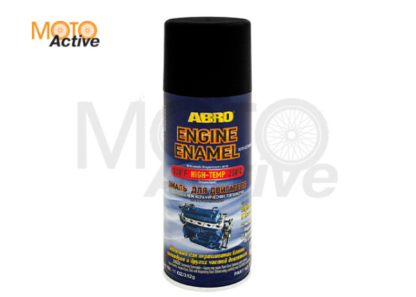 Краска-эмаль для двигателя (черная) 312гр.