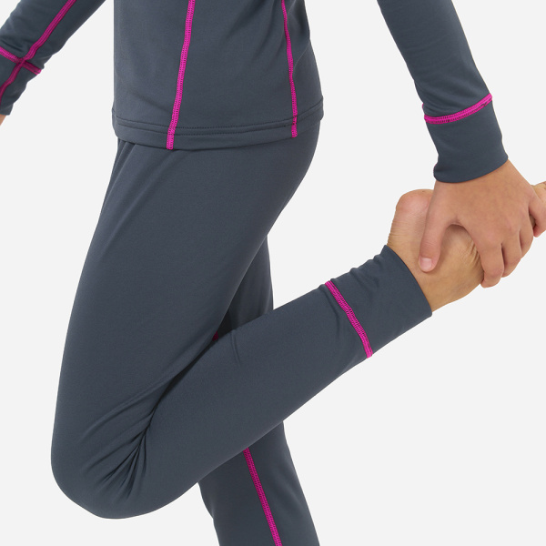 Термобелье для девочек FINNTRAIL Dino 6101 DarkGreyPink