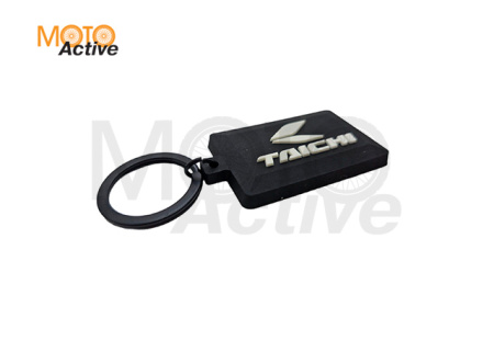 Брелок Taichi TAICHI LOGO KEY HOLDER Black