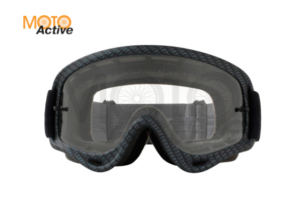 Очки для мотокросса OAKLEY O-Frame Solid карбон / прозрачная