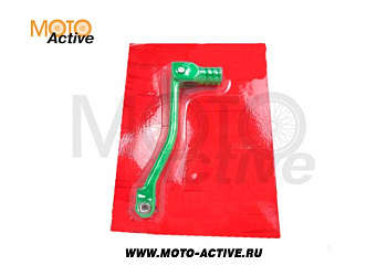 Рычаг переключения передач алюминиевый SM-PARTS зеленый