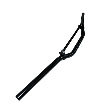 Руль Aluminium открытый черный