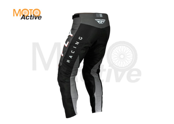 Брюки для мотокросса FLY RACING KINETIC KORE, черные/серые