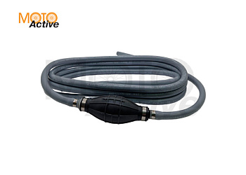 Комплект топливный универсальный из ПВХ с грушей, шланг 3,6м.