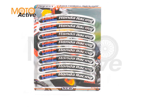 Наклейки набор на обода LG-007