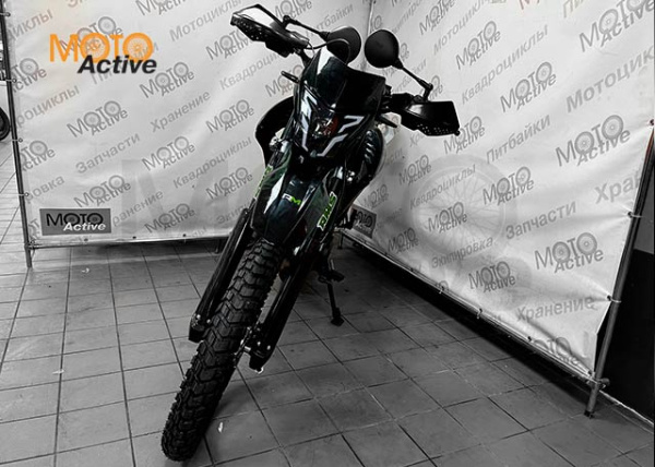 Мотоцикл REGULMOTO TE (Tour Enduro) PR, 6 скоростей (черный/оранжевый)