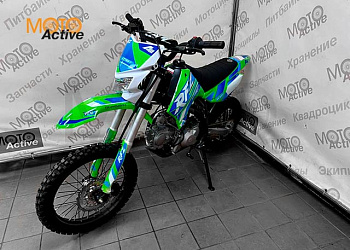 Питбайк APOLLO RFZ START 125X-LЕ 17х14 ( Зеленый/GREEN)