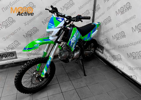Питбайк APOLLO RFZ START 125X-LЕ 17х14 ( Зеленый/GREEN)