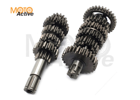 Валы КПП в сборе комплект ZS174MN (CBS300), 6 передач  