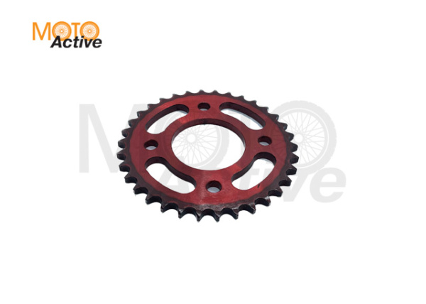 Венец, звезда ведомая (428-34) CG/CB 4х90х58 красная