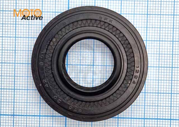 Сальник 20х42х8 коленвала Yamaha JOG 50 KOMATCU (mod.A)