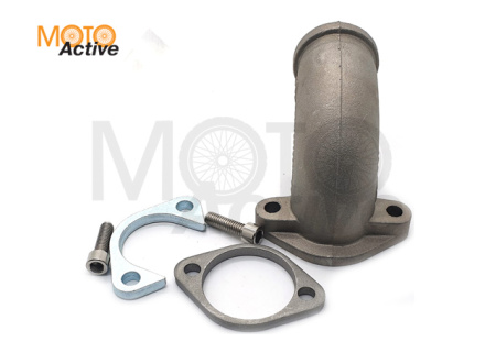 Впускной коллектор с изменяемым углом установки для двиг. 120-160 см3