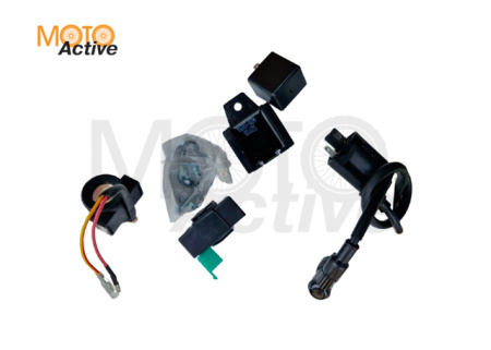 Двигатель 125см3 152FMI (52.4x55.5) механика, 4ск, без стартера