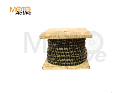 Цепь привода CZ Chains 428 MX Gold - БУХТА, за звено (продажа от 50 звеньев)