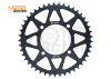Звезда трансмиссии (задняя) питбайк 428-45T (аллюминиевая, черная) d-76mm, L-92mm"BEEZMOTO"