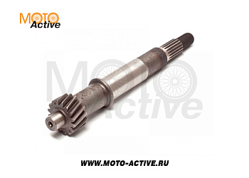 Вал редуктора первичный 4T 139QMB 50сс SCOOTER-M
